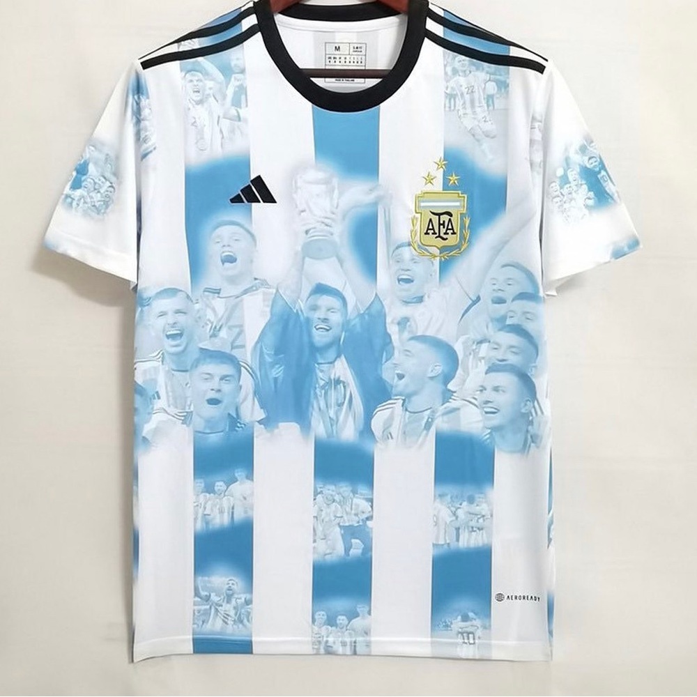 Argentina ‘22 World Cup Commemorative Edition Player Version Man Jersey